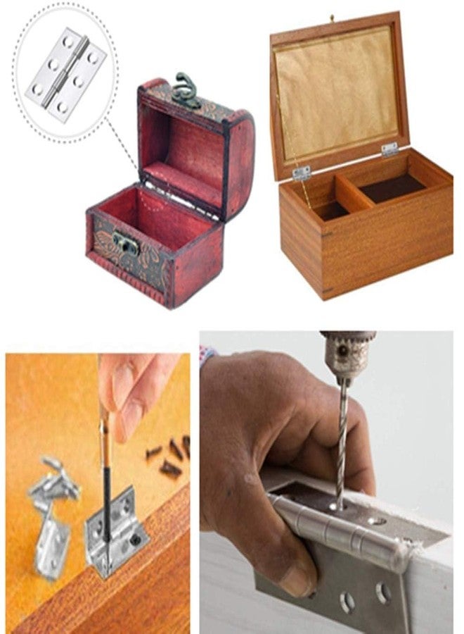 MEDBUDDY Stainless Steel 2 Inch Door Hinge I Butt Hinge 2 Inch Pack of 6 Pcs I Heavy Duty SS Kabza- Door Hardware| Premium Door Hinges for Wooden Doors - Image 4